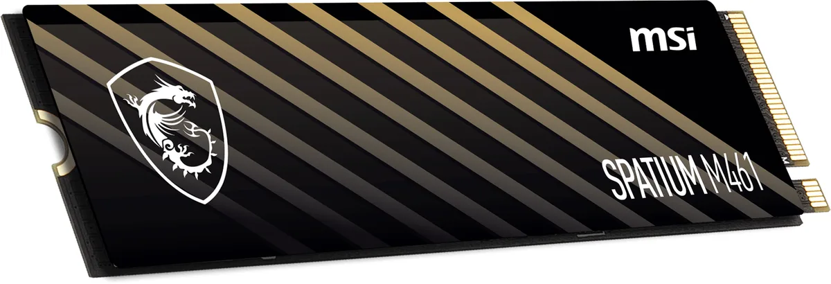 SSD 1TB MSI Spatium M461 (M.2 2280) PCIe Gen4 x4 NVMe fra MSI – cover