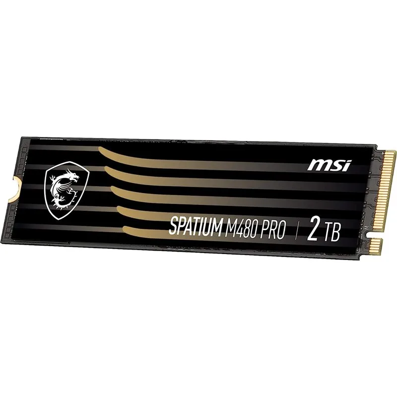 SSD 2TB MSI Spatium M480 Pro (M.2 2280) PCIe Gen4 x4 NVMe van MSI – cover