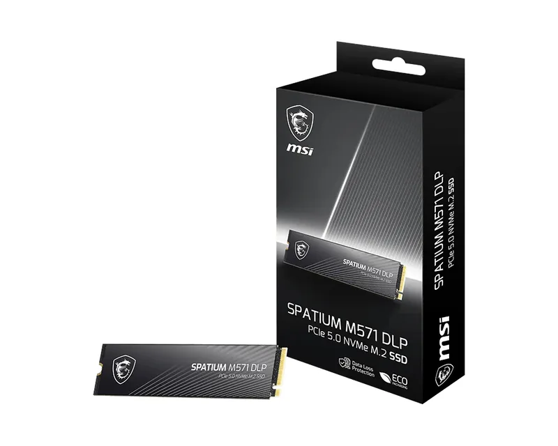 SSD 2TB MSI Spatium M571 (M.2 2280) PCIe Gen5 x4 NVMe by MSI – cover