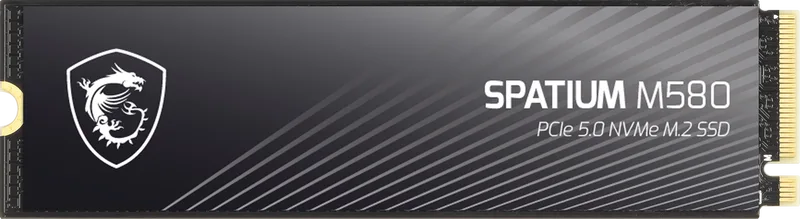 SSD 2TB MSI Spatium M580 (M.2 2280) PCIe 5.0 NVMe de MSI – jaquette