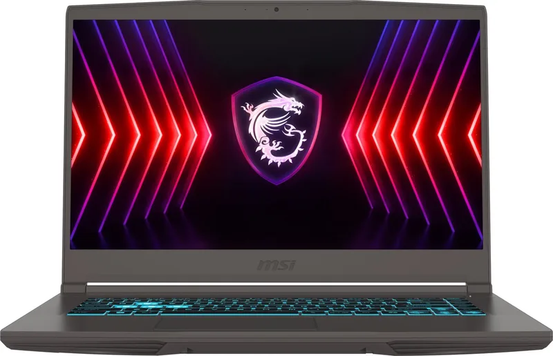 Thin 15 B13UC-2848NL - Gaming Laptop - 15.6 inch - RTX 3050 - 144 Hz de MSI, Gris – jaquette