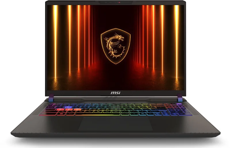 Vector 16 HX AI A2XWHG-674NL - Gaming Laptop - 16 inch - RTX 5070 Ti - 32GB/1000GB by MSI, Grey – cover