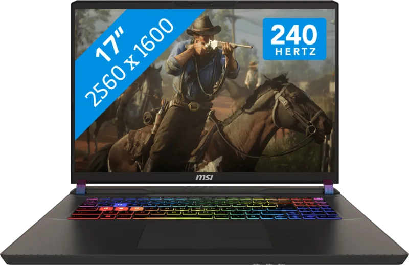Vector 17 HX AI A2XWJG-059BE de MSI – jaquette
