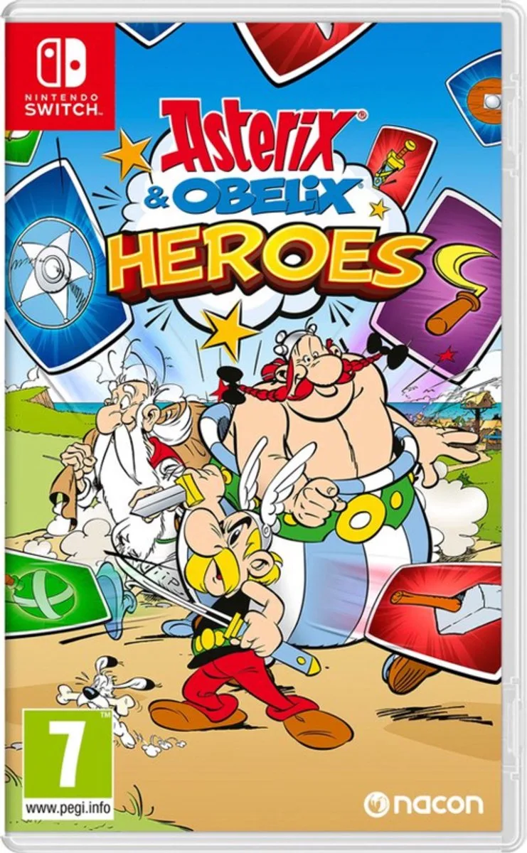 Asterix & Oblix: Heroes van Nacon, Nintendo Switch – cover