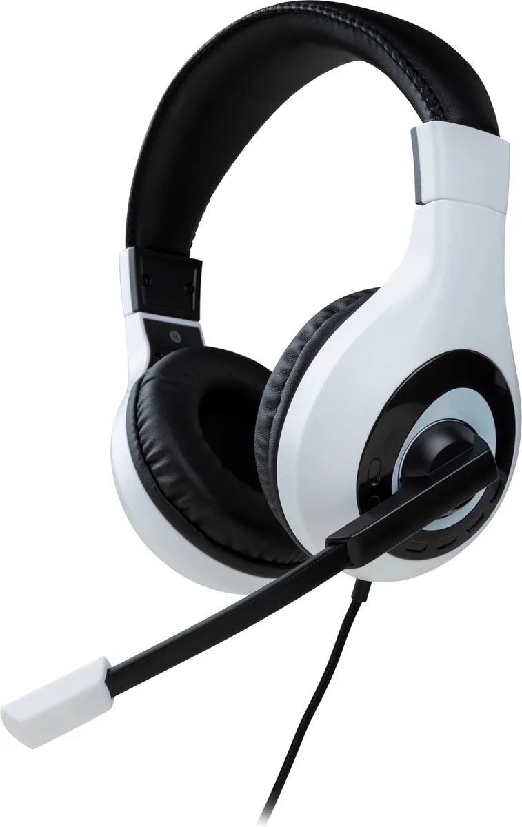 Bigben Stereo Gaming Headset V1 - PS5/PS4 van Nacon, Wit – cover