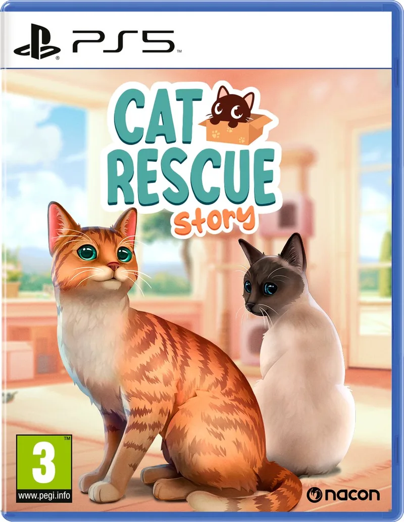 Cat Rescue Story by Nacon, PS5 – cover