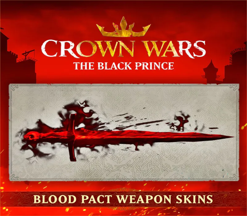 Crown Wars: The Black Prince – Blood Pact Weapon Skins DLC de Nacon – jaquette