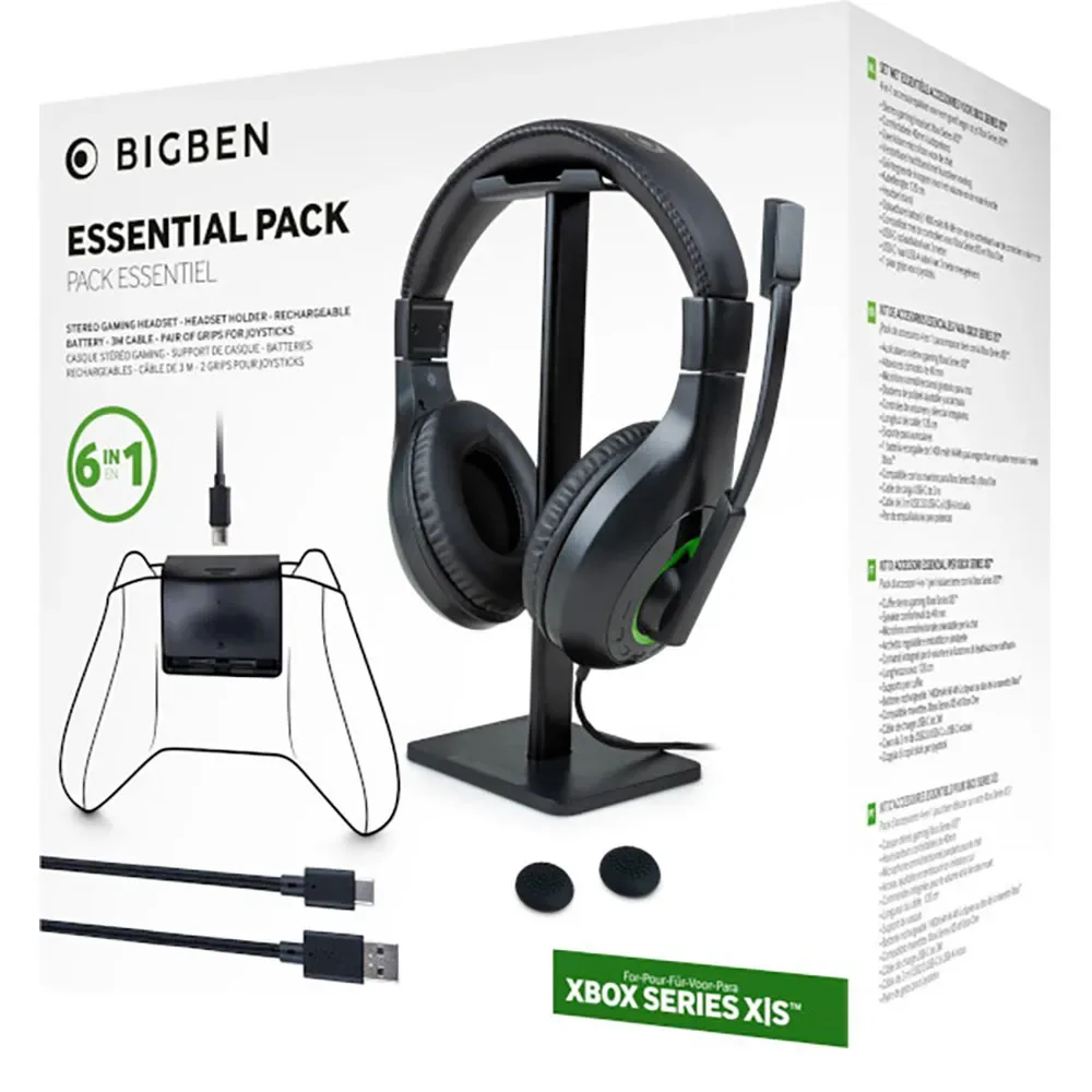 Casque Gaming Essential Pack de Nacon – jaquette