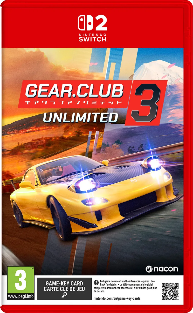 Gear.Club Unlimited 3 by Nacon, Nintendo Switch 2 – cover