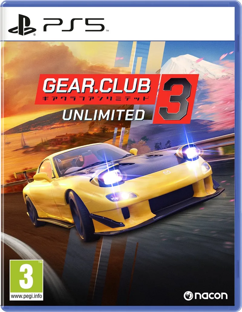 Gear.Club Unlimited 3 by Nacon, PS5 – cover