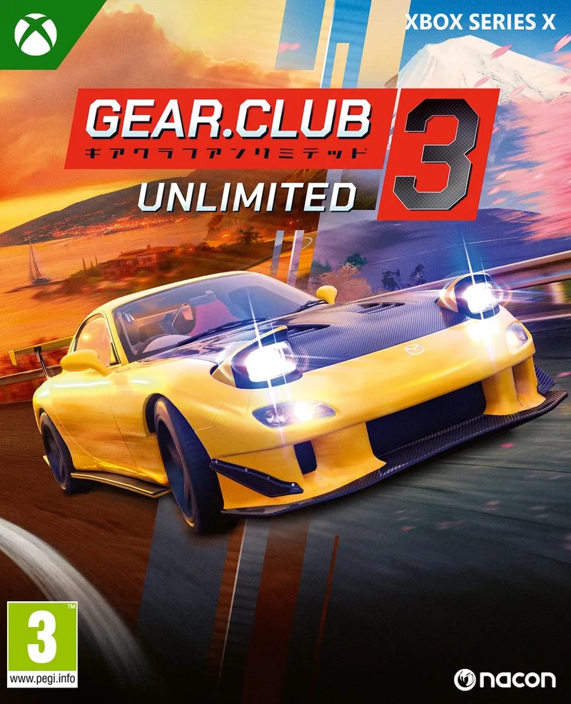 Gear.Club Unlimited 3 van Nacon, Xbox Series X | S – cover