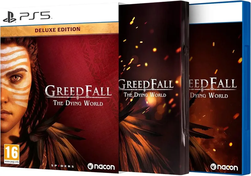 GreedFall: The Dying World - Deluxe Edition by Nacon, PS5 – cover