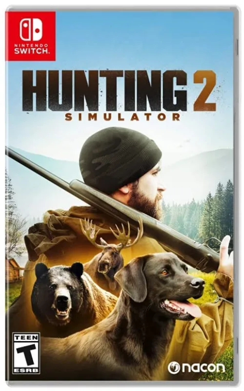 Hunting Simulator 2 de Nacon, Nintendo Switch – jaquette