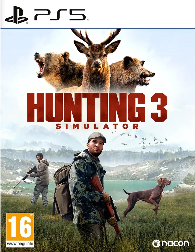 Hunting Simulator 3 van Nacon, PS5 – cover