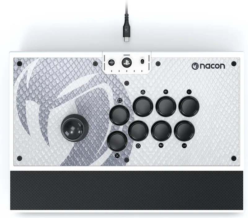 Officiële Daija Arcade Stick - Fight- en arcadestick - PS5/PS4 & Windows van Nacon, Wit – cover