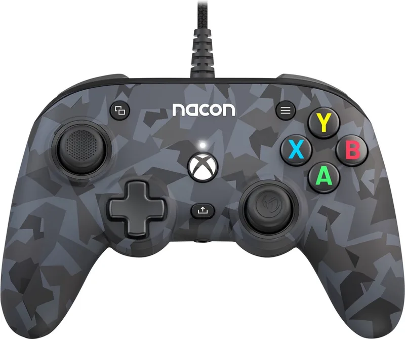 Pro Compact Official Bedrade Controller - Xbox Series X | S van Nacon, Grijs – cover