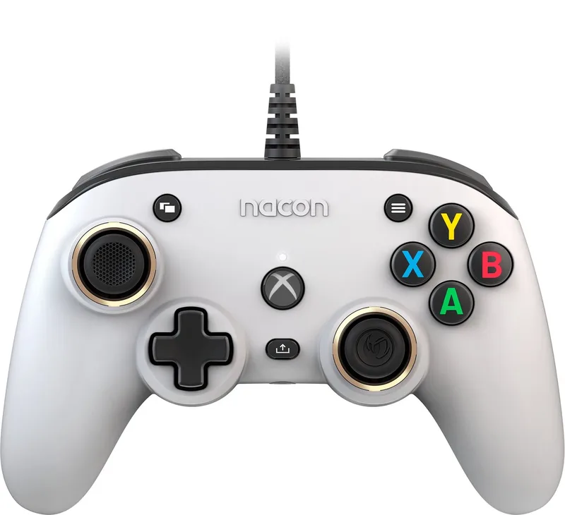 Pro Compact Official Licensed Bedrade Controller - Xbox Series X | S van Nacon, Wit – cover