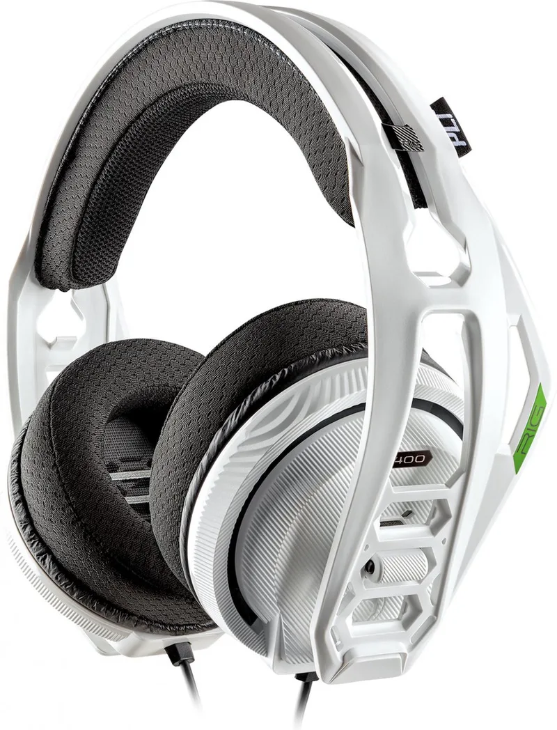 RIG 400HXW - Gaming Headset - Official Licensed - Xbox One & Xbox Series X de Nacon, Blanc – jaquette