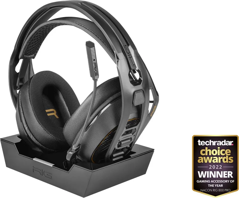 RIG 800 Pro HD Dolby Atmos - Draadloze Gaming Headset - PC/PS5/PS4 van Nacon, Zwart – cover