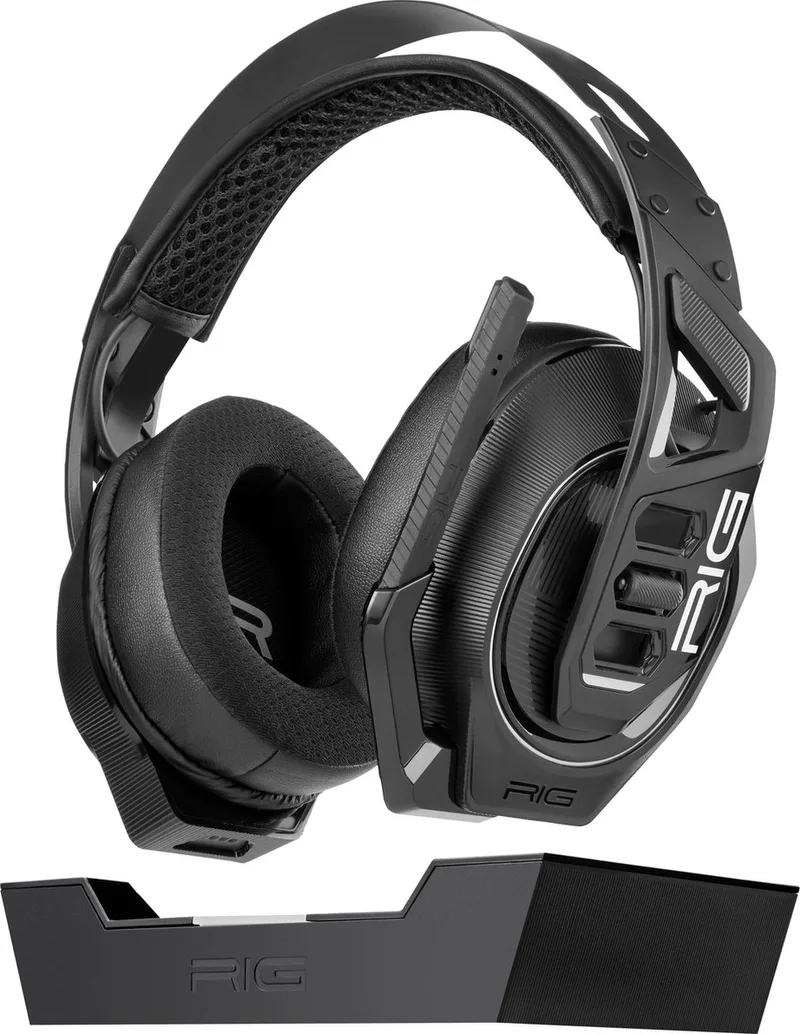 RIG 900HX Draadloze headset - PC en Xbox - Dolby Atmos de Nacon, Noir – jaquette