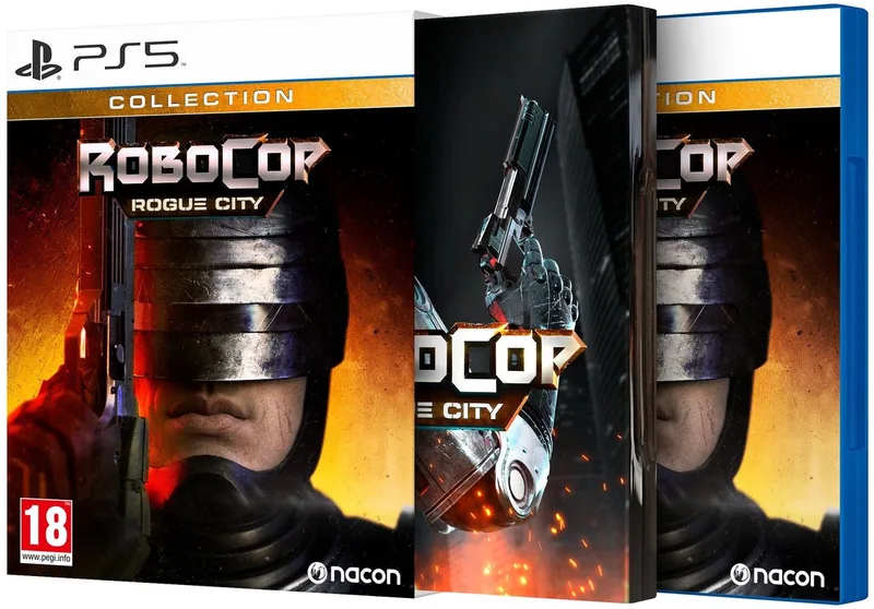 ROBOCOP: ROGUE CITY COLLECTION de Nacon, PS5 – jaquette