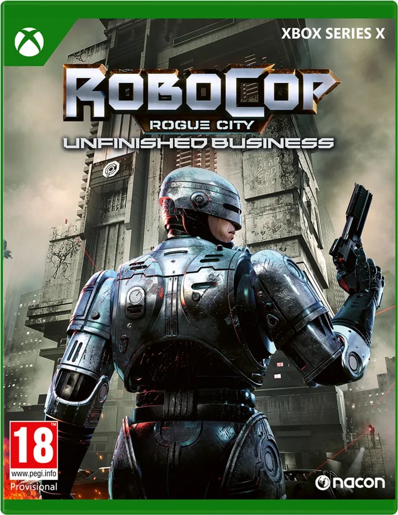 Robocop: Rogue City - Unfinished Business by Nacon, Xbox Series X | S – cover