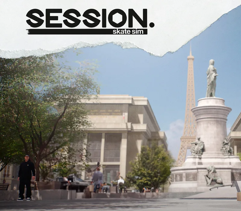 Session: Skate Sim – Paris DLC EU från Nacon – omslag