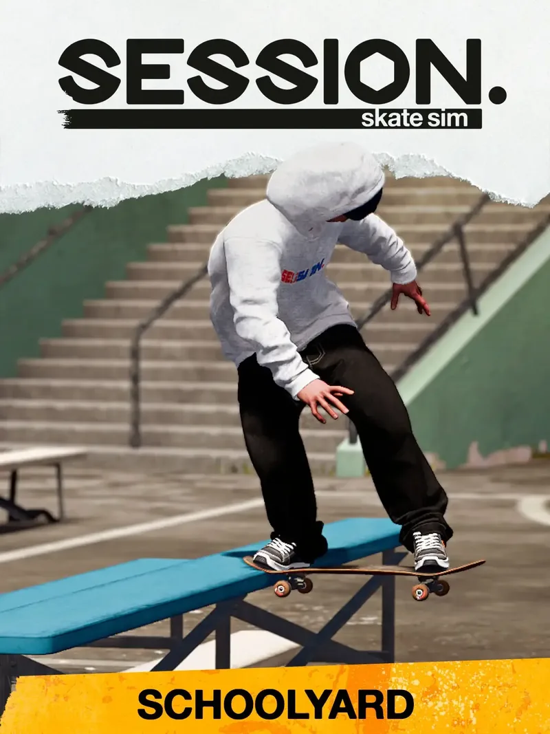 Session: Skate Sim – Schoolyard DLC by Nacon – cover