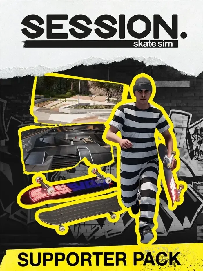 Session: Skate Sim – Supporter Pack DLC by Nacon – cover