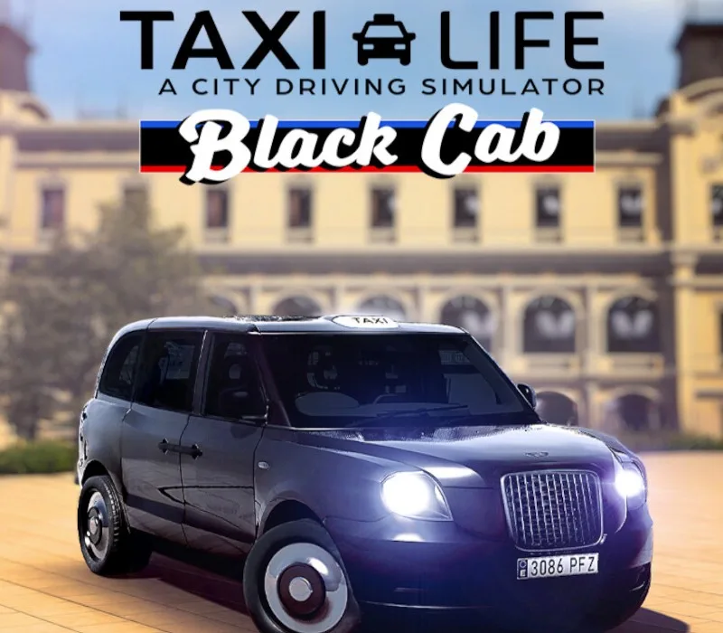 Taxi Life: A City Driving Simulator – Black Cab DLC by Nacon – cover
