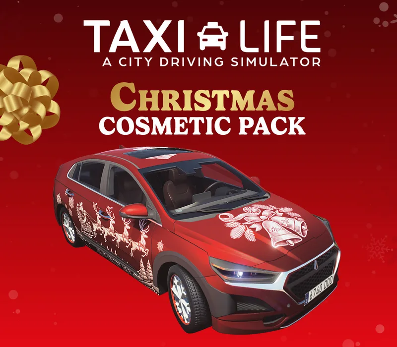 Taxi Life: A City Driving Simulator – Christmas Cosmetic Pack DLC by Nacon – cover