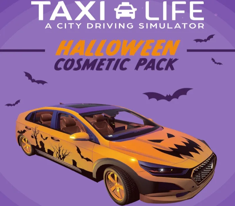 Taxi Life: A City Driving Simulator – Halloween Cosmetic Pack DLC van Nacon – cover