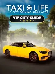 Taxi Life: A City Driving Simulator – VIP City Guide DLC fra Nacon – cover
