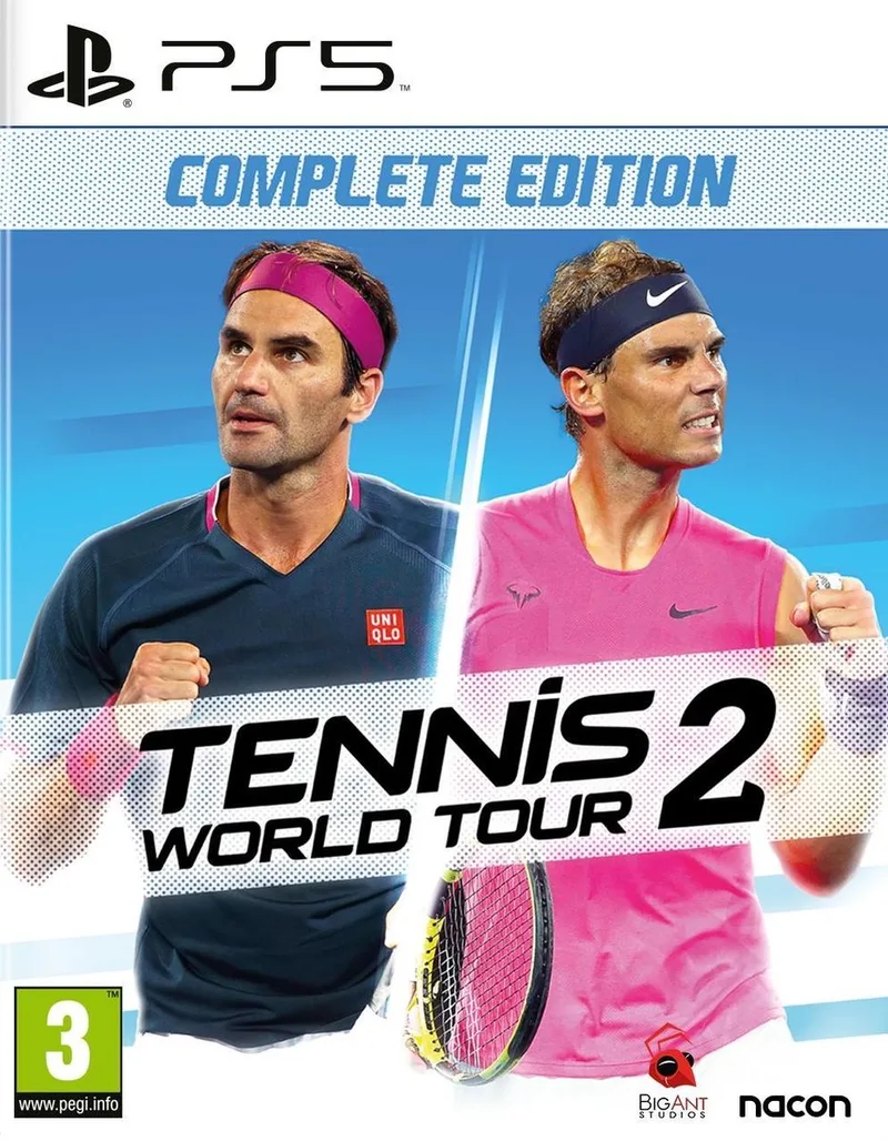 Tennis World Tour 2 - Complete Edition van Nacon, PS5 – cover
