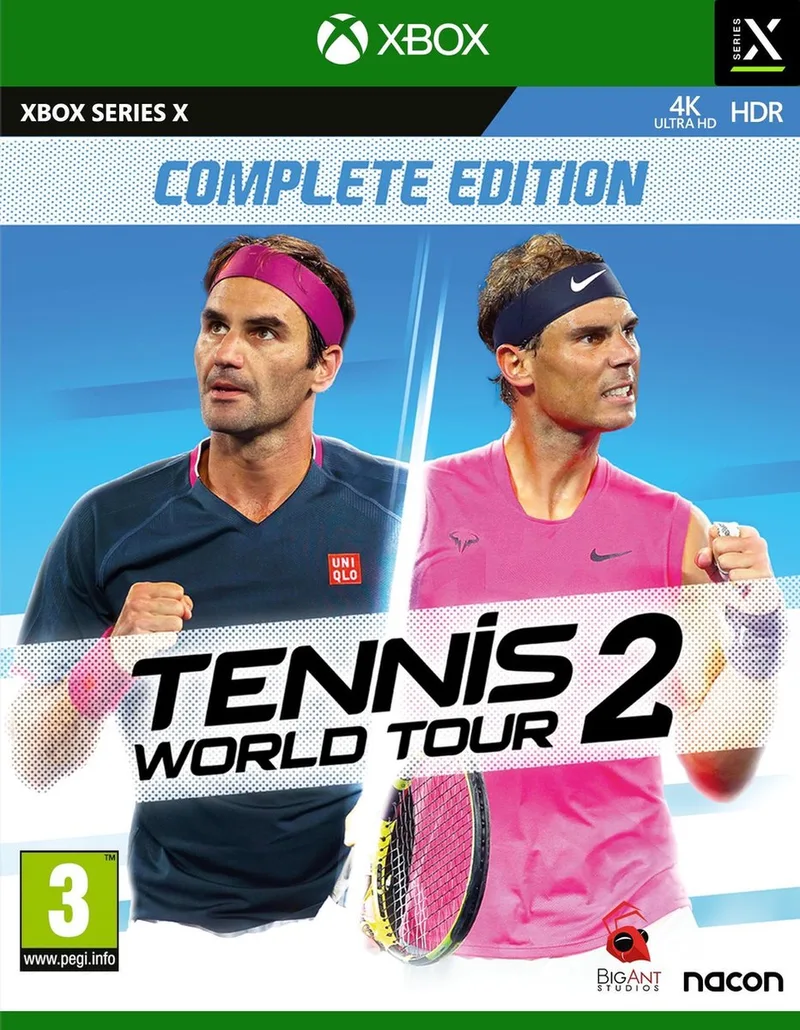 Tennis World Tour 2 - Complete Edition van Nacon, Xbox Series X | S – cover
