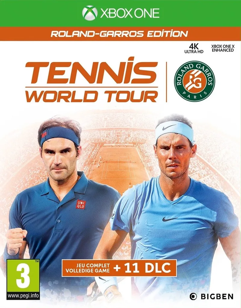 Tennis World Tour: Roland Garros by Nacon, Nintendo Switch – cover
