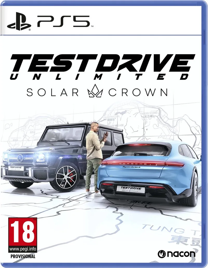 Test Drive Unlimited: Solar Crown by Nacon, PS5 – cover