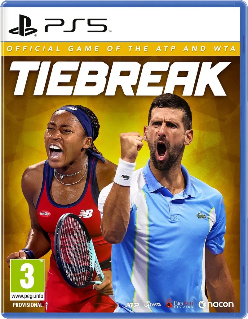 Tiebreak: Official Game Of The APT & WTA - Ace Edition by Nacon, PS5 – cover