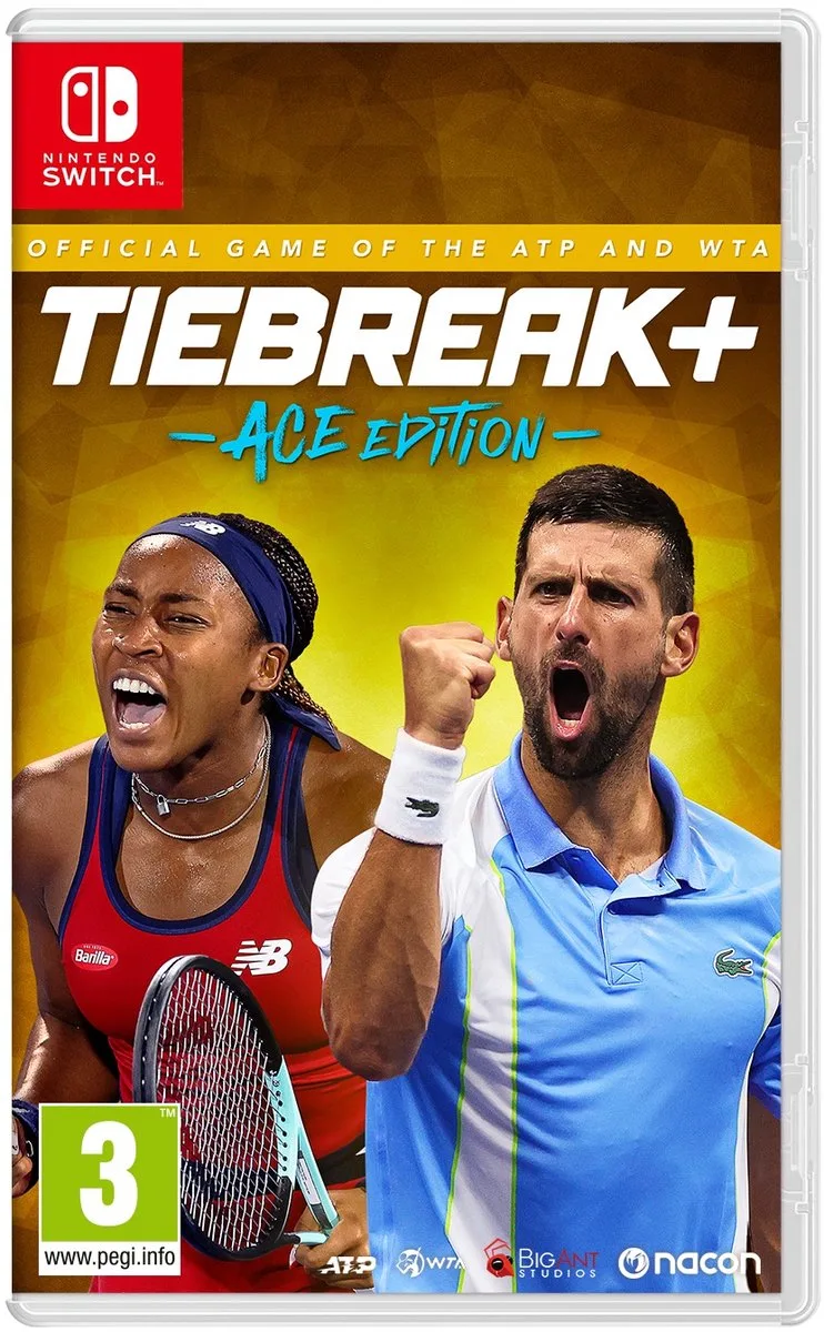 Tiebreak: Official Game Of The APT & WTA by Nacon, Nintendo Switch – cover