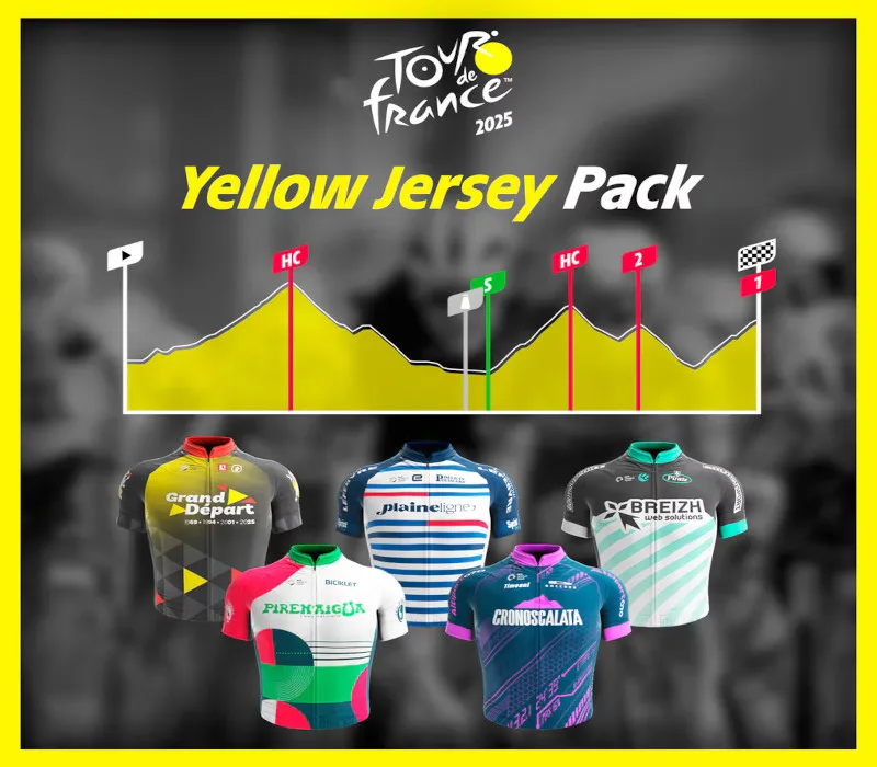 Tour de France 2025 – Yellow Jersey Pack DLC de Nacon – jaquette