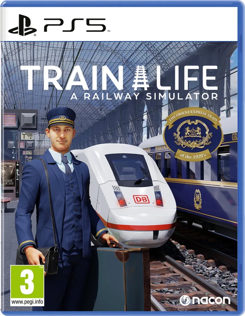 Train Life: A Railway Simulator by Nacon, PS5 – cover
