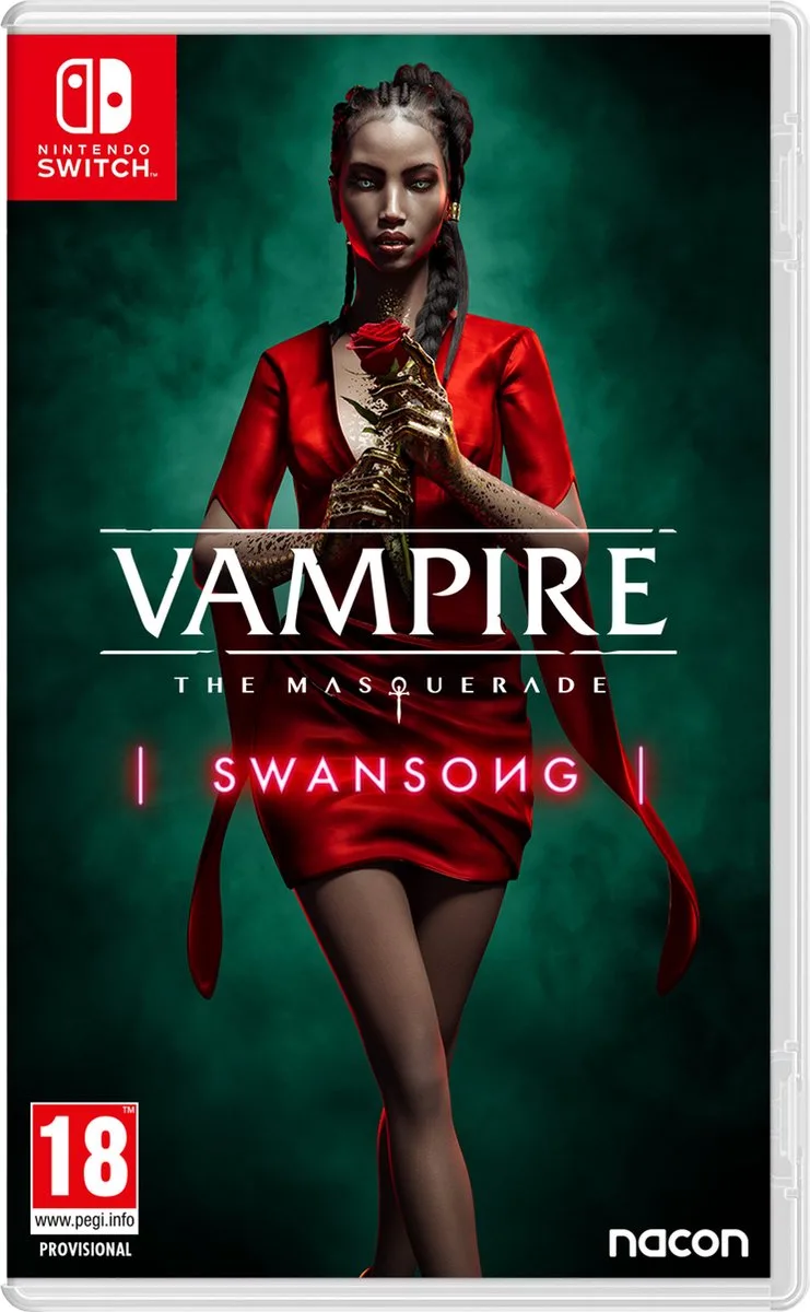 Vampire: The Masquerade – Swansong van Nacon, Nintendo Switch – cover