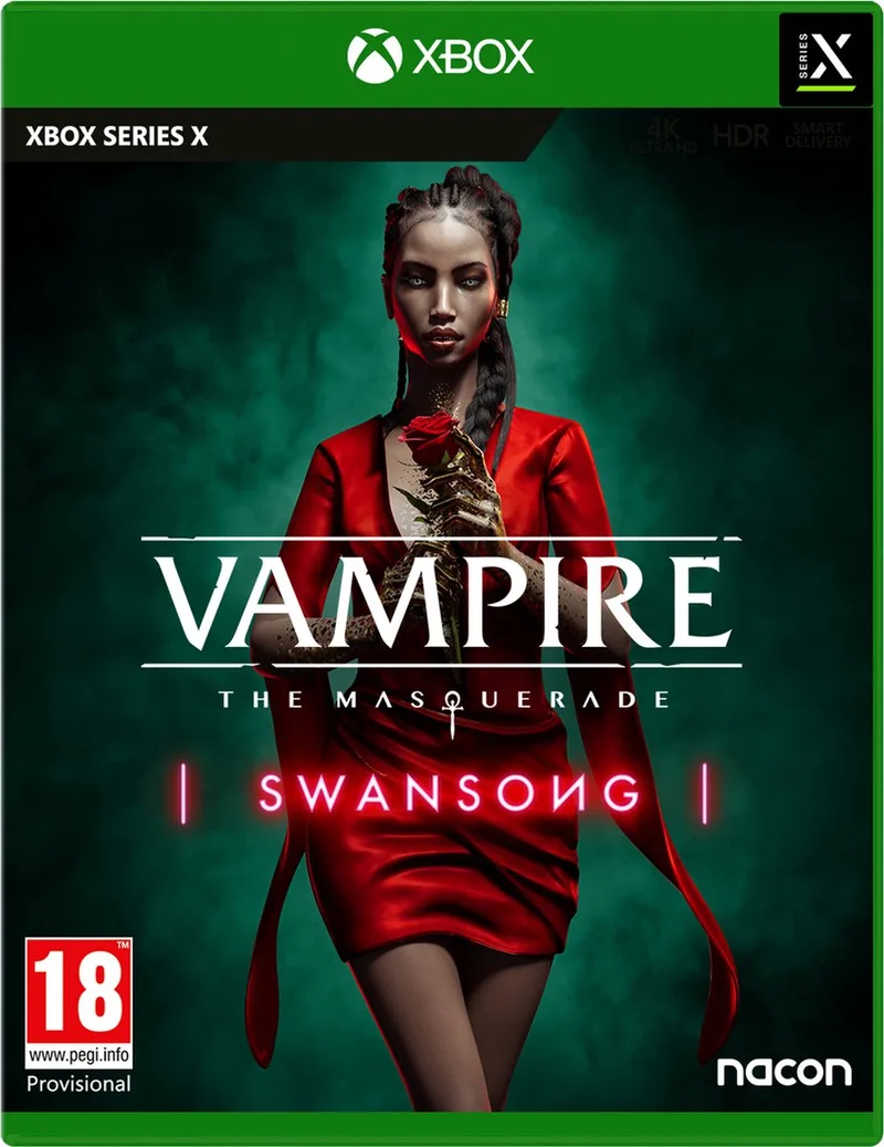 Vampire: The Masquerade – Swansong van Nacon, Xbox Series X | S – cover