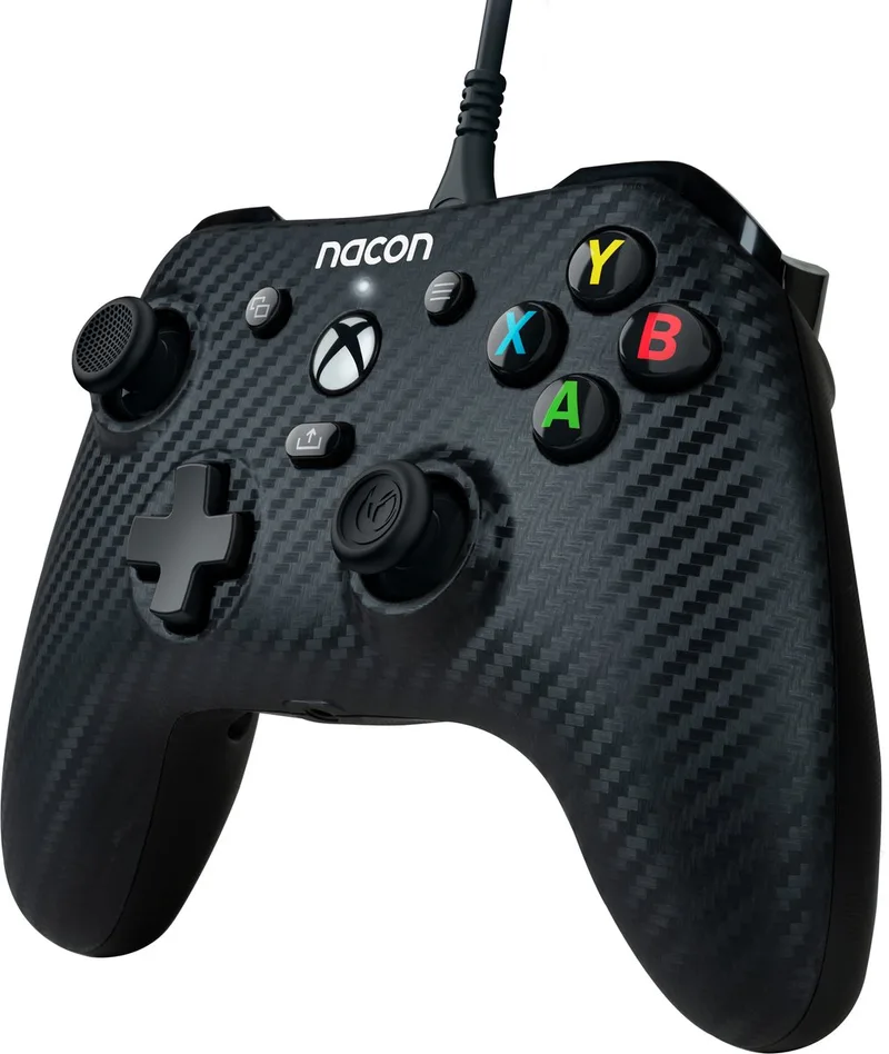 Wired Evol-X Official Pro Controller - Xbox Series X by Nacon, Carbon – cover