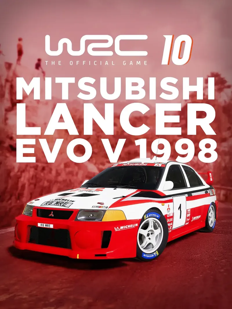 WRC 10 – Mitsubishi Lancer Evo V 1998 DLC fra Nacon – cover