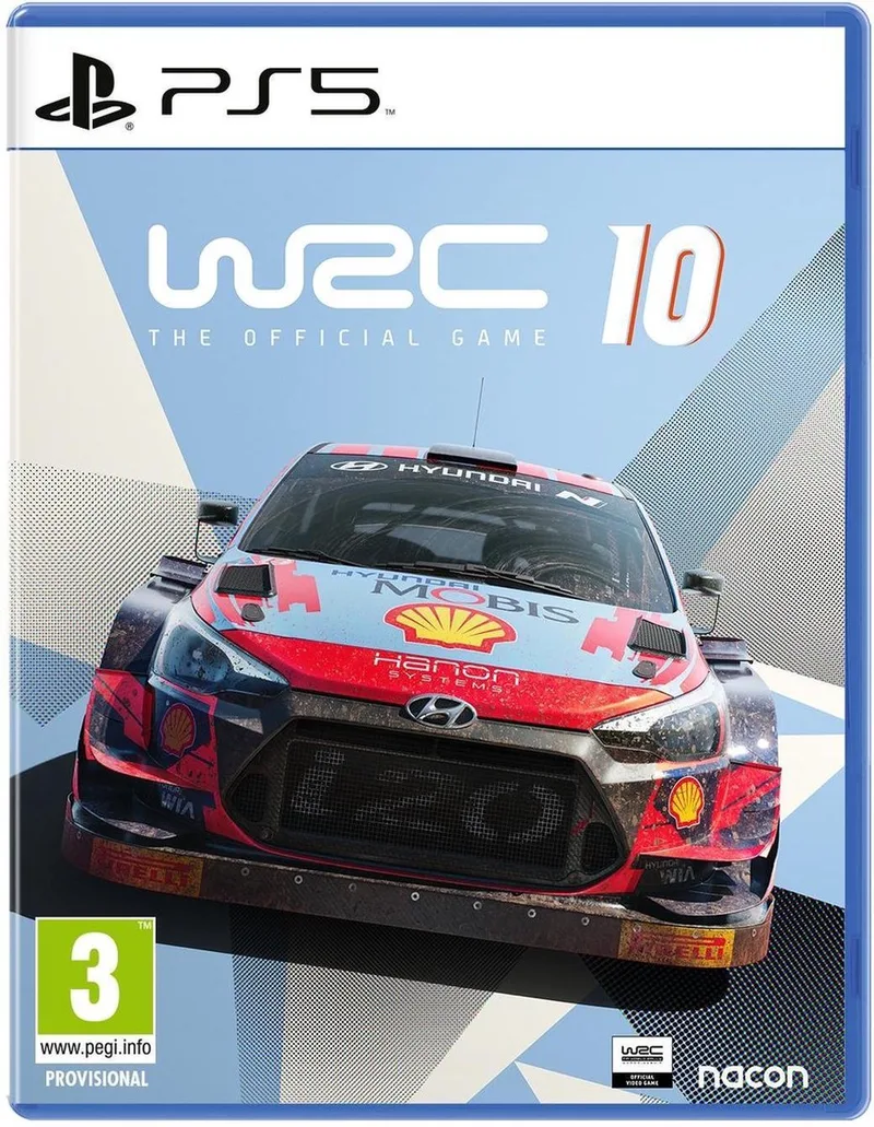 WRC 10 by Nacon, PS5 – cover