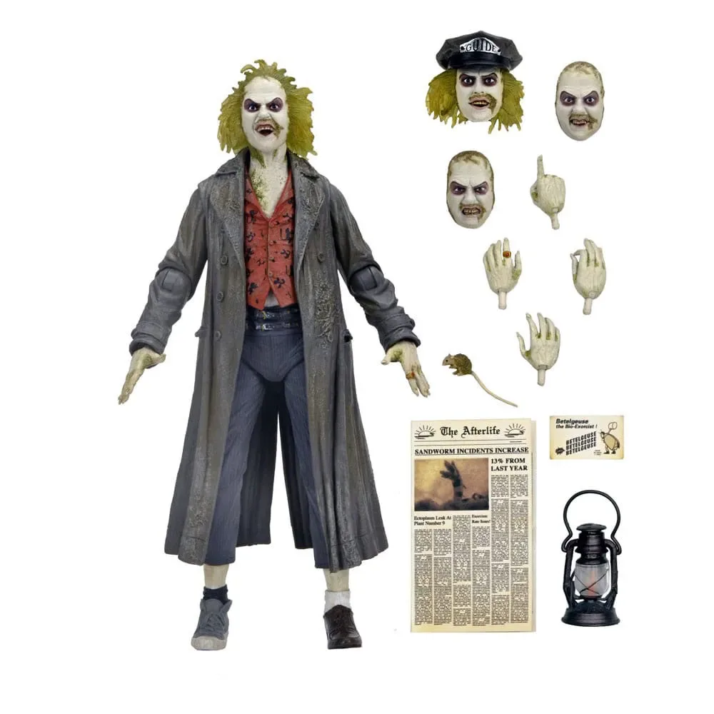 Beetlejuice 1988 Ultimate Action Beetlejuice: Tourgids De Bio-exorcist Figuur 18 Cm van NECA – cover