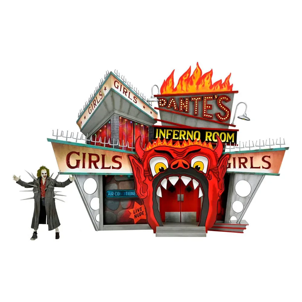 Beetlejuice Inferno Room Diorama van NECA – cover