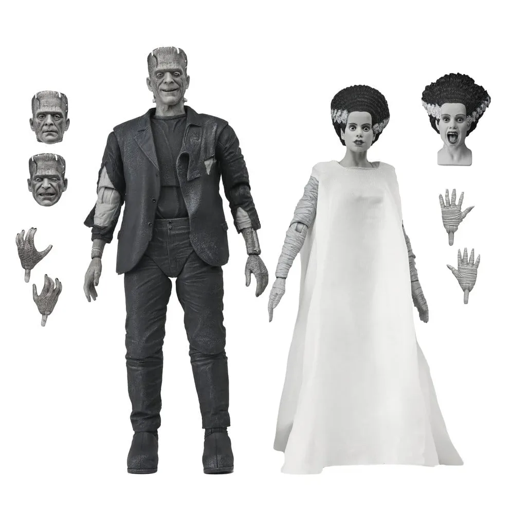 Bride of Frankenstein The Monster & His Mate (B&W) by NECA – cover