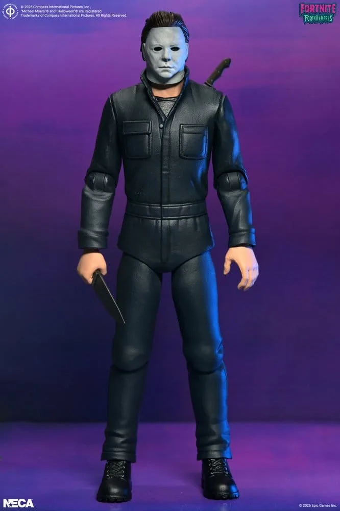 Fortnite x Halloween Fortnitemares Action Figure - Michael Myers van NECA – cover